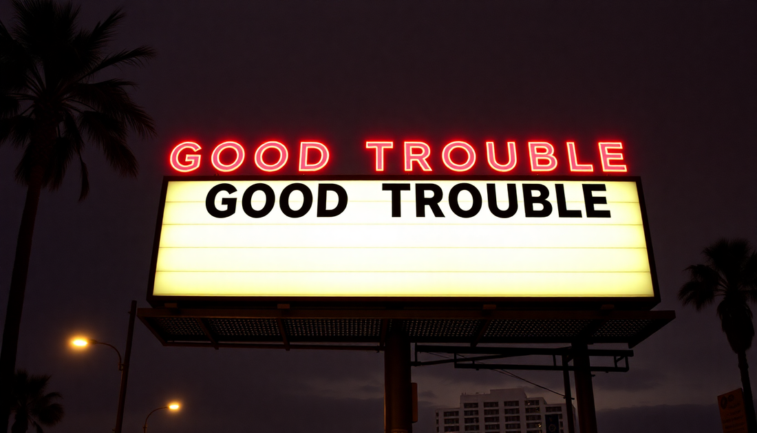GOOD TROUBLE BILLBOARD