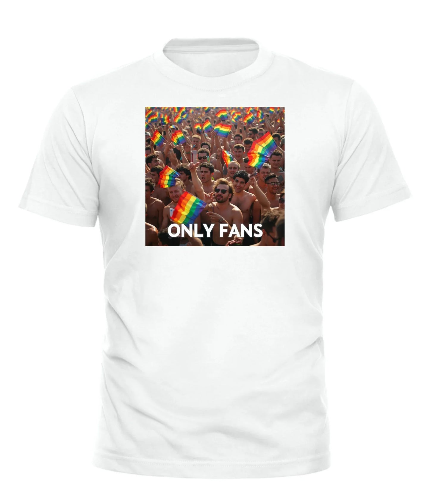 PRIDE ONLY FANS TEE - GOOD TROUBLE FASHION