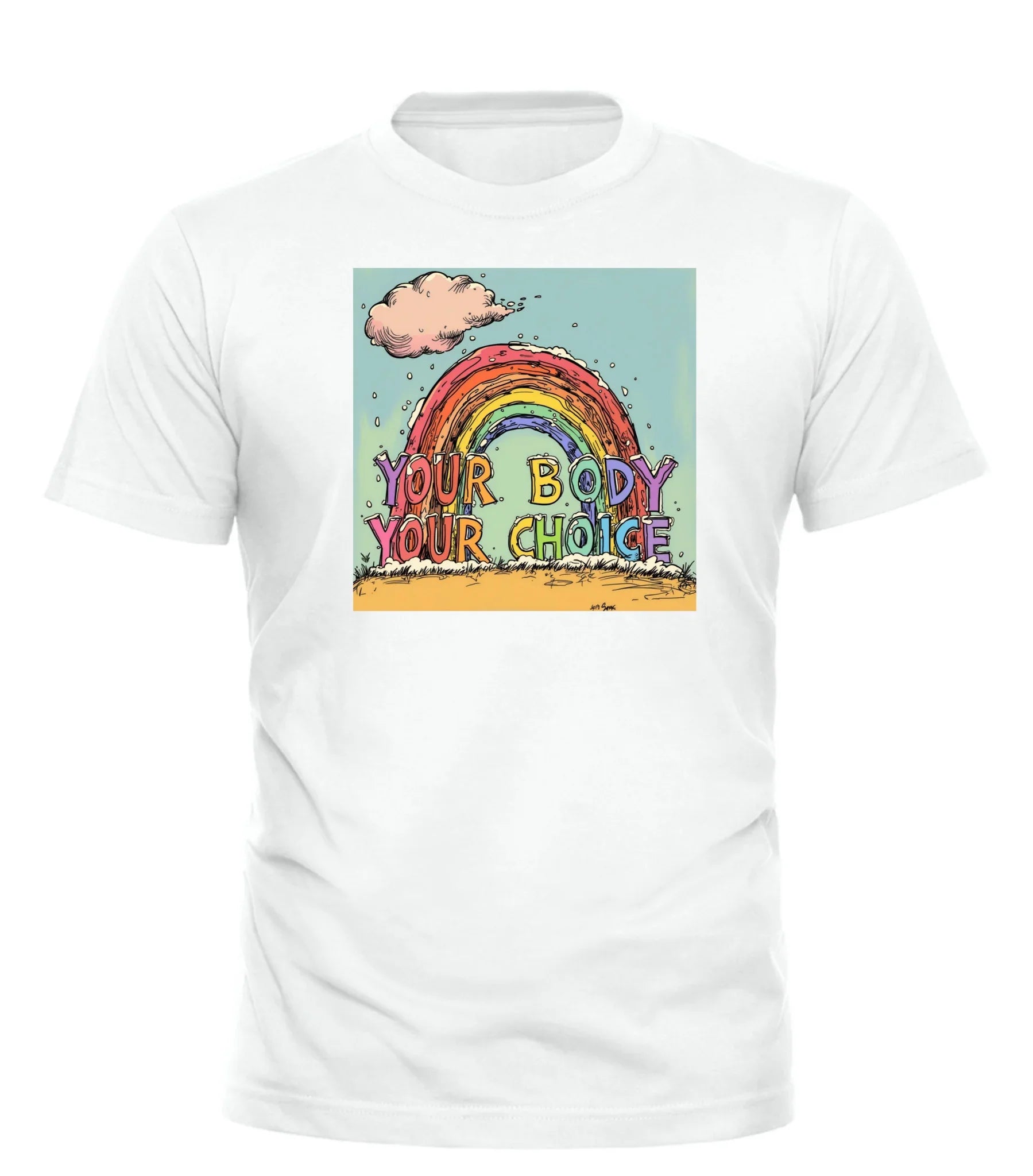 YOUR BODY YOUR CHOICE TEE - GOOD TROUBLE FASHION