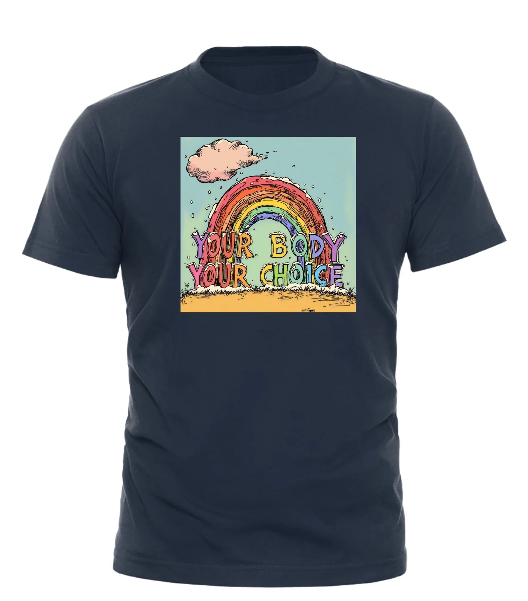 YOUR BODY YOUR CHOICE TEE - GOOD TROUBLE FASHION