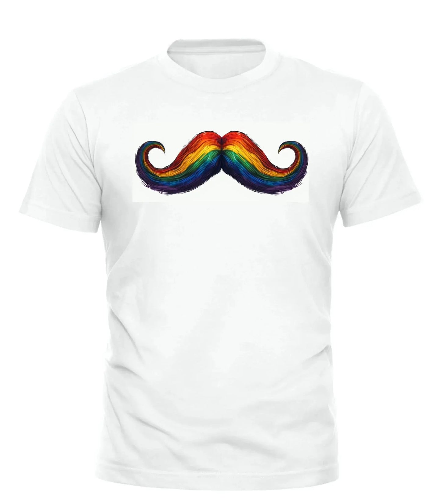 MUSTACHE PROUD TEE - GOOD TROUBLE FASHION