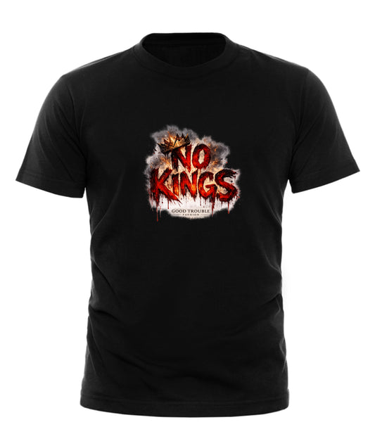 NO KINGS T-Shirt - Rule Your Style with Boldness and Attitude