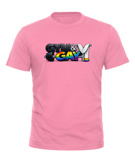 Gym & Gay Pride Fitness Tee | Good Trouble Fashion