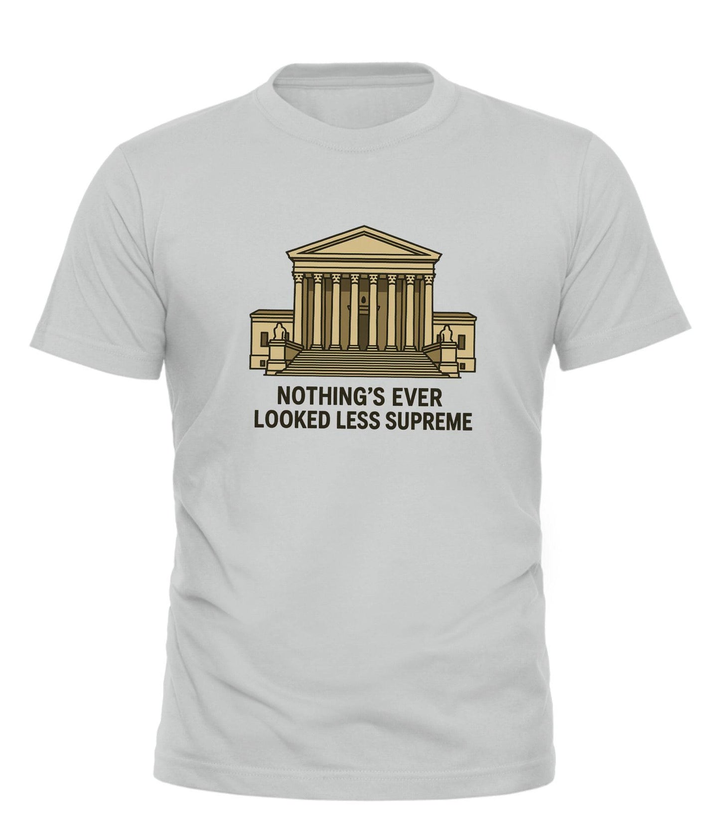 Supreme Court Protest Tee – unisex graphic cotton T-shirt from Good Trouble Fashion – soft jersey tee product photo