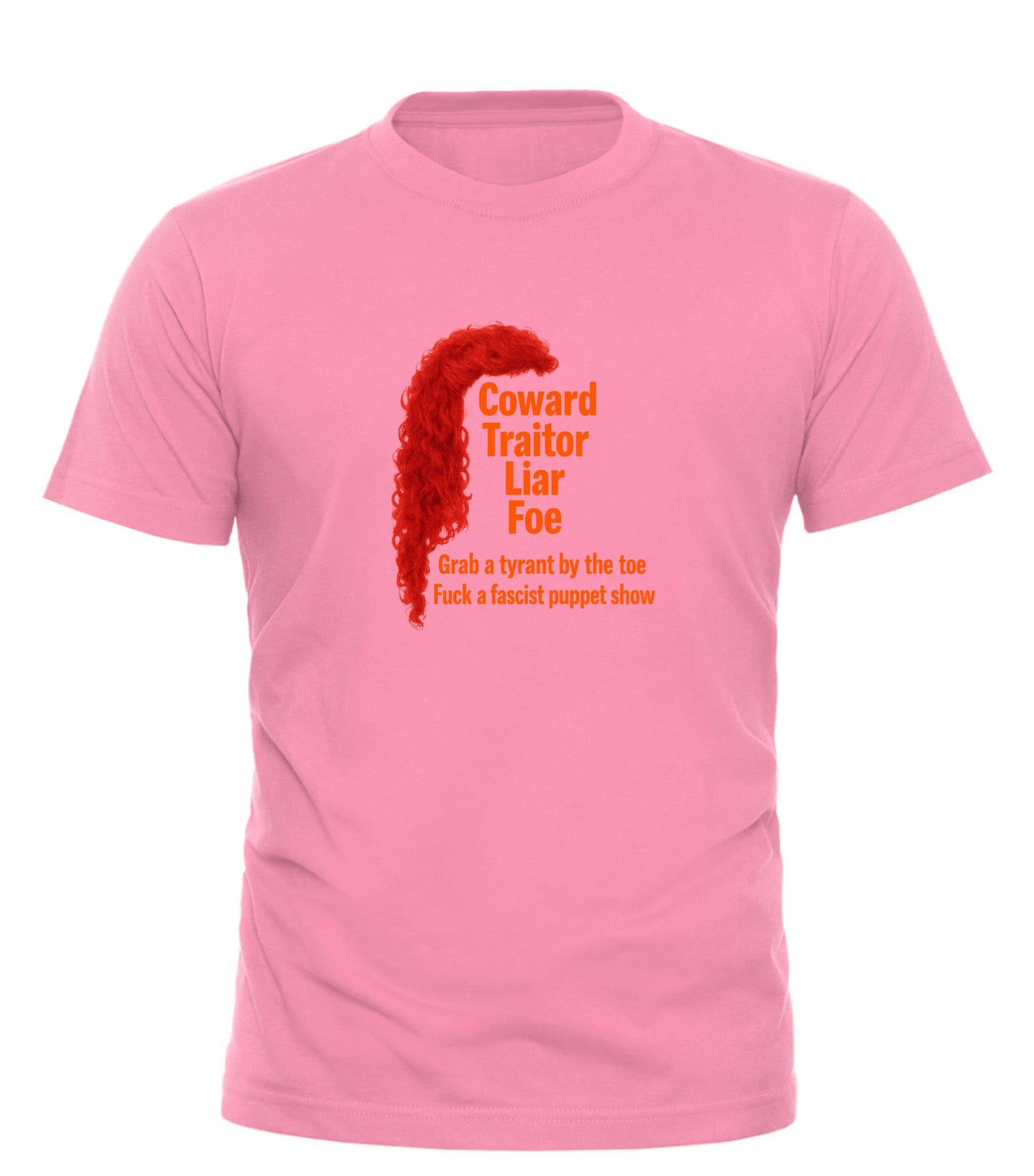 Coward. Traitor. Liar. Foe. Trump Protest T-Shirt - Good Trouble Fashion