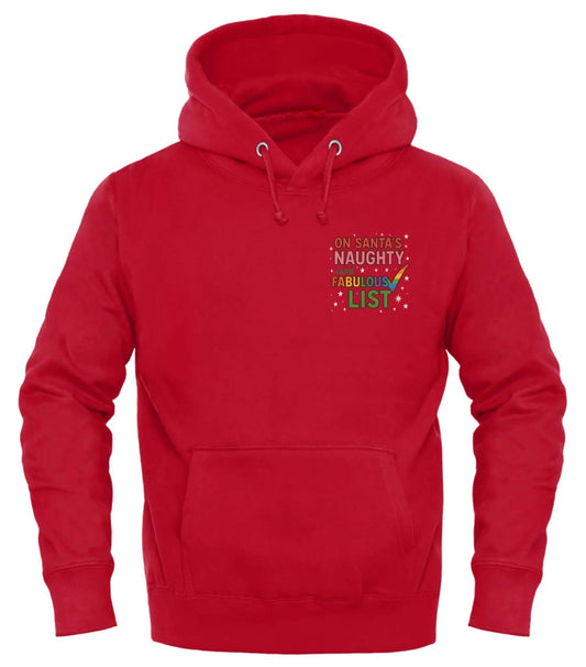 Naughty & Fabulous Holiday Hoodie | Good Trouble Fashion - Good Trouble Fashion