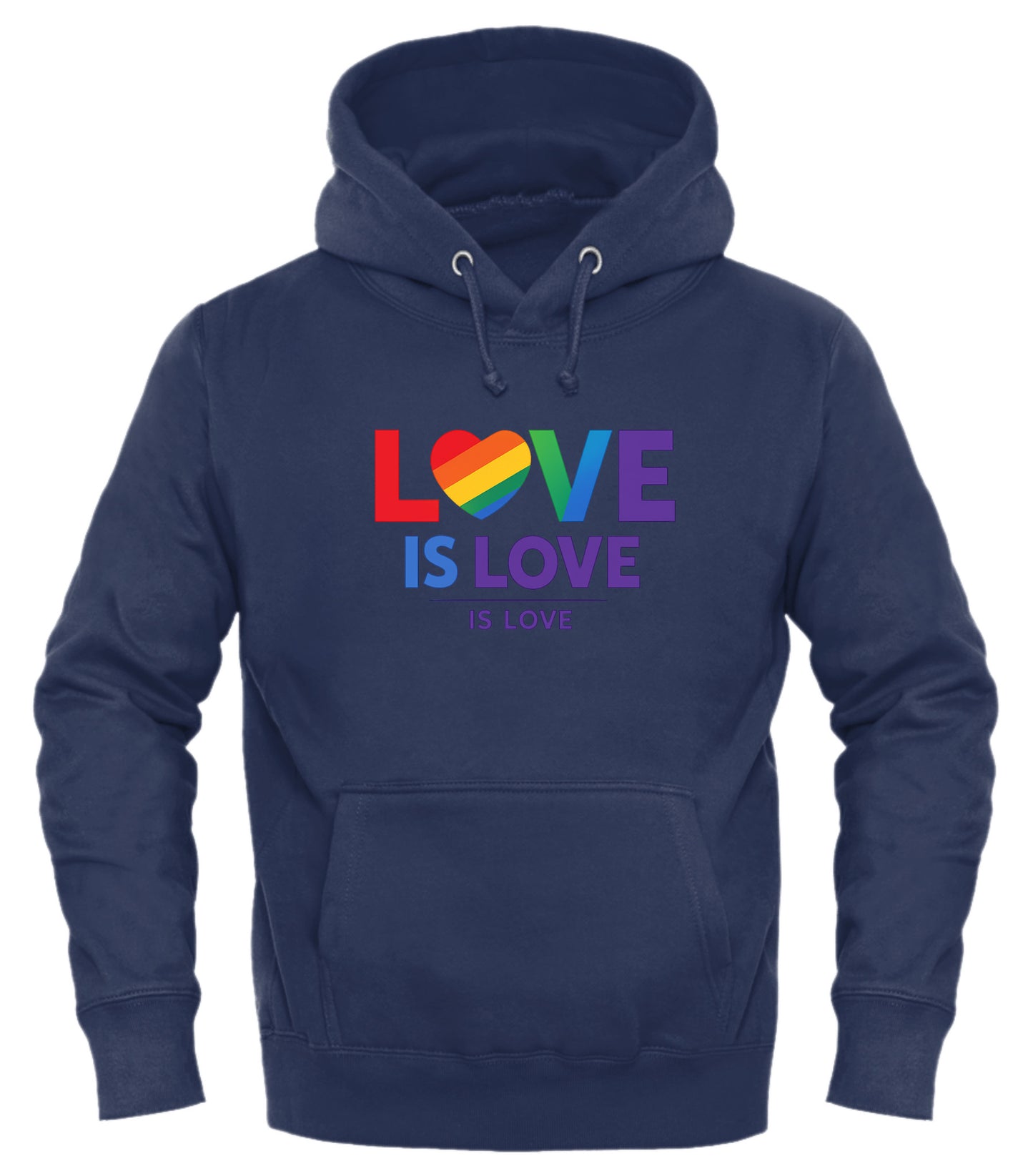 Love Is Love Rainbow Pride T-Shirt ā Unisex LGBTQ+ Equality Hoodie - Good Trouble Fashion