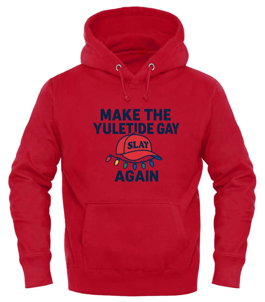 Make the Yuletide Gay Again Hoodie | Good Trouble Fashion - Good Trouble Fashion