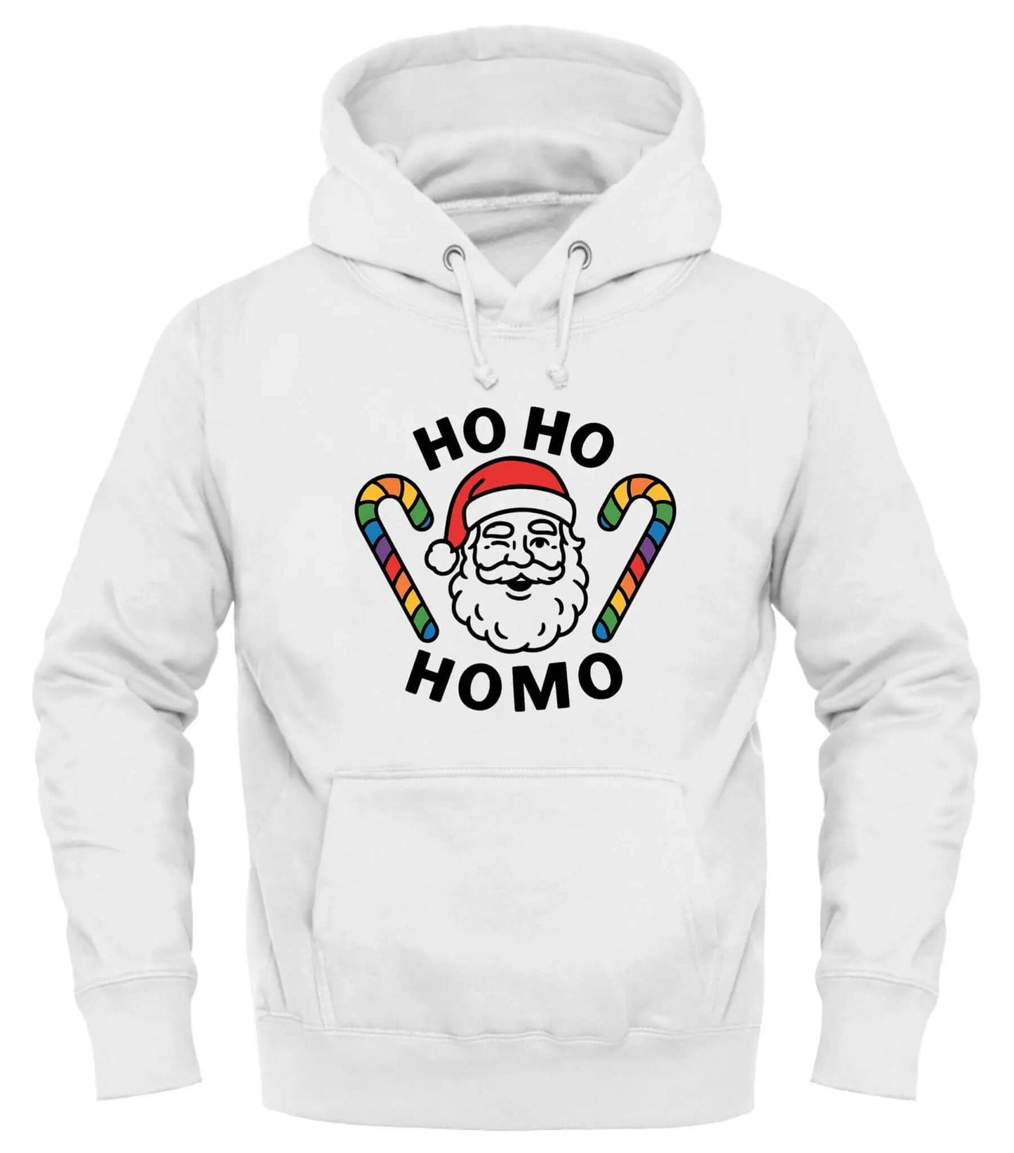 HO HO HOMO Holiday Hoodie - Celebrate with Good Trouble Fashion - Good Trouble Fashion