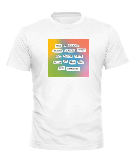 Pride Is Important T-Shirt – Visibility, Equality & Good Trouble - Good Trouble Fashion