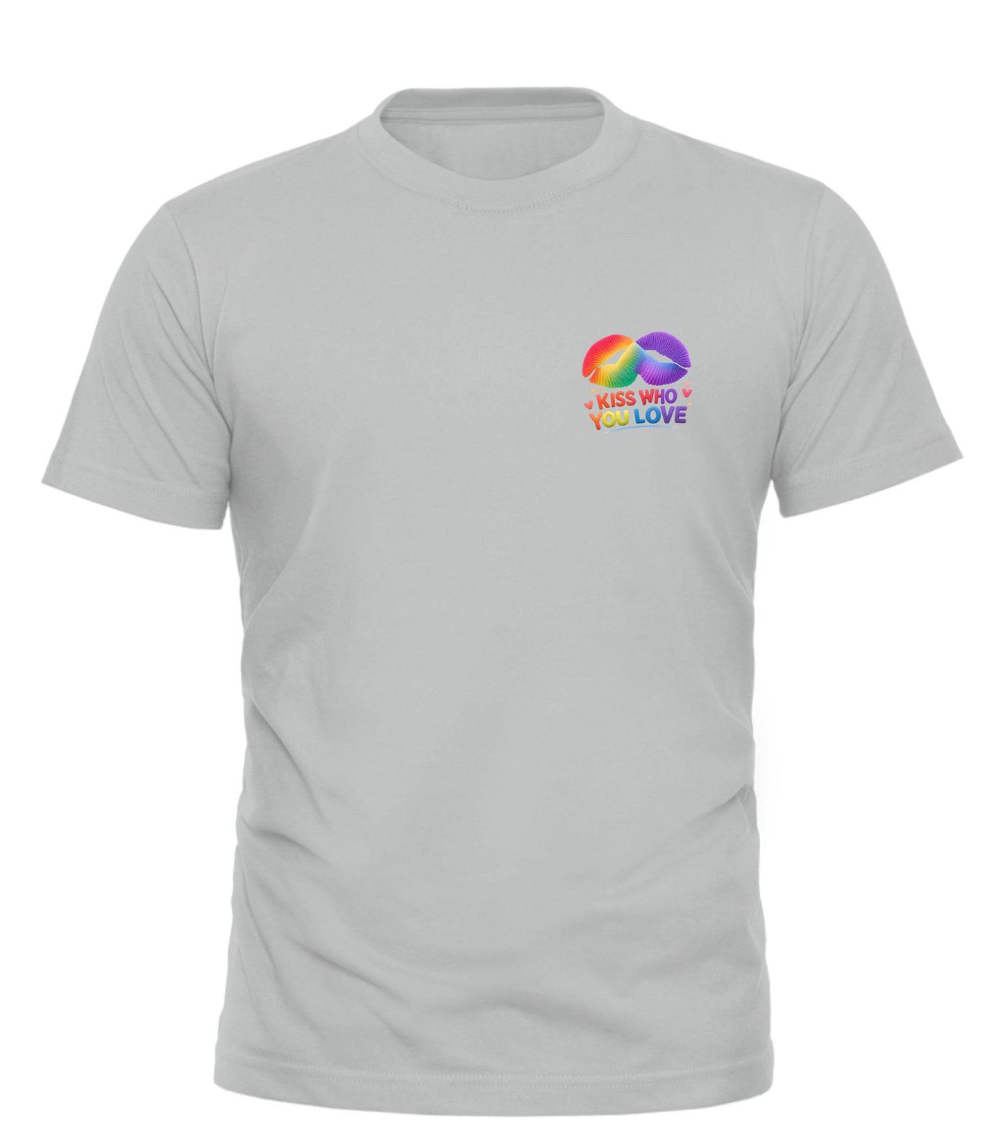 Kiss Who You Love T-Shirt – A Pride - Forward Statement of Love - Good Trouble Fashion