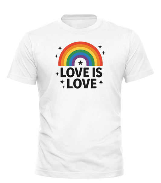 Love Is Love Pride T-Shirt - Celebrate Equality and Authenticity - Good Trouble Fashion