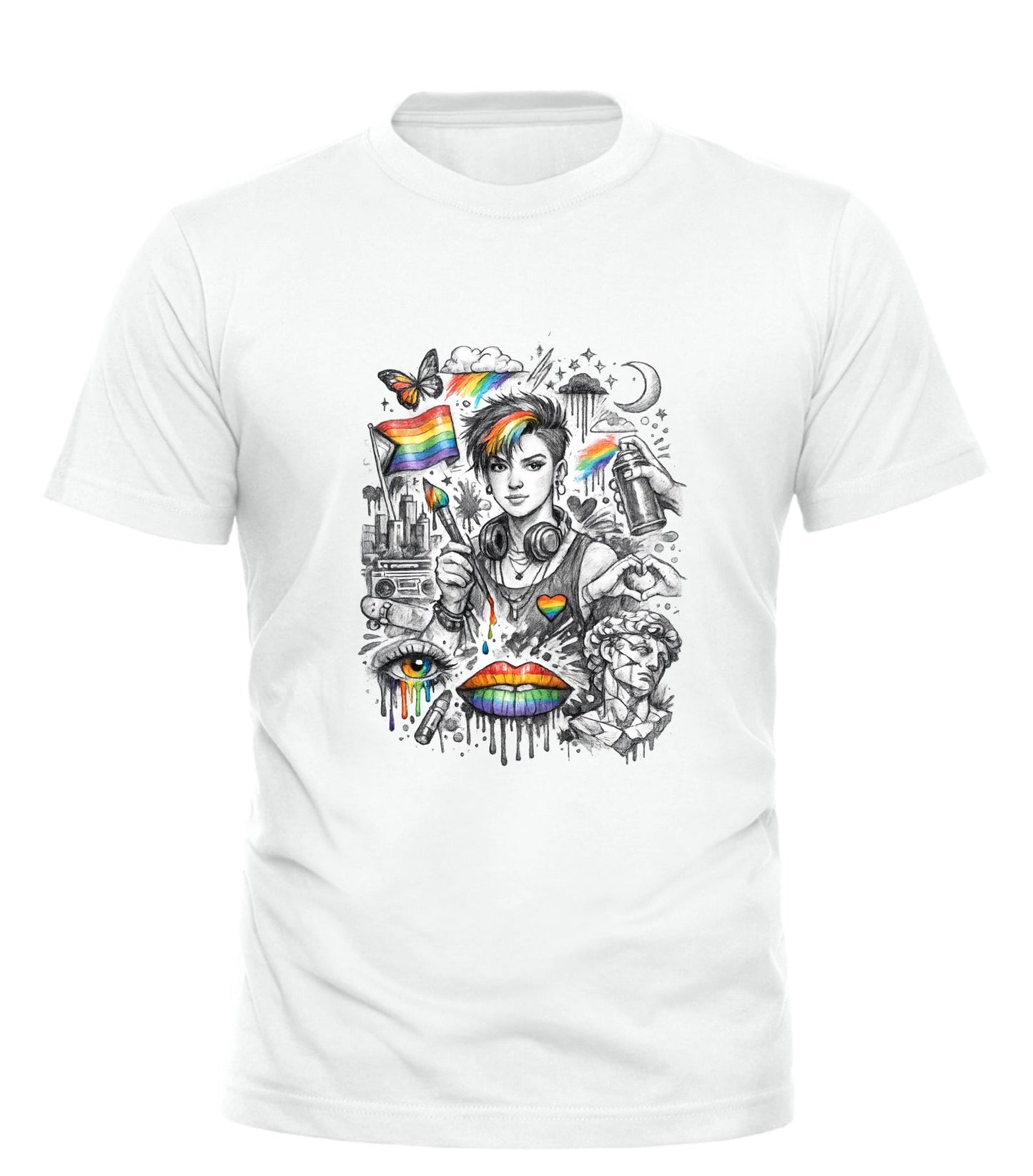 Pride Is ART TEE - Good Trouble Fashion