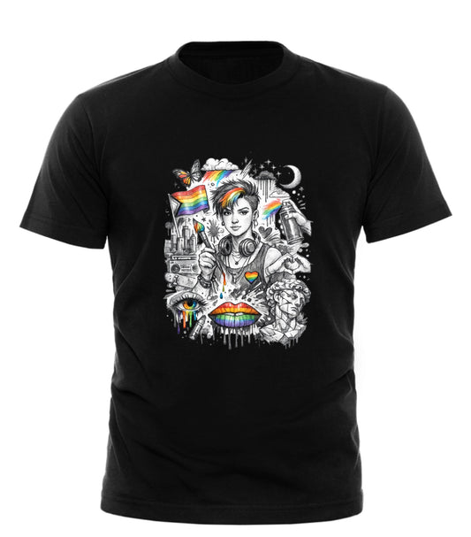 Pride Is ART TEE - Good Trouble Fashion