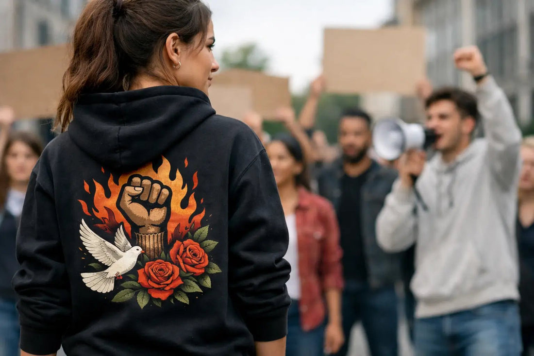Best Graphic Hoodies for Rallies That Speak Up - Good Trouble Fashion