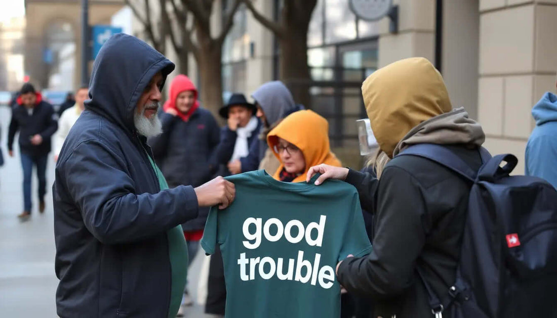 Buy a Shirt Help Others - Support Good Trouble Fashion - Good Trouble Fashion