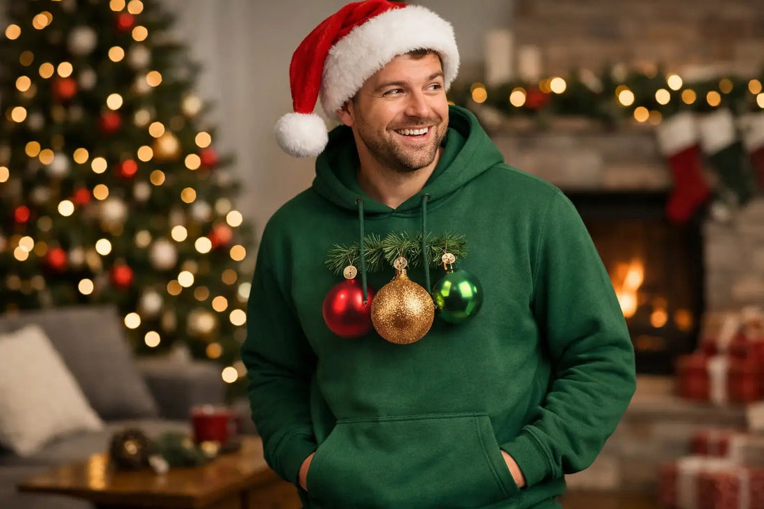 Jingle Balls Hoodie Style for Holiday Chaos - Good Trouble Fashion