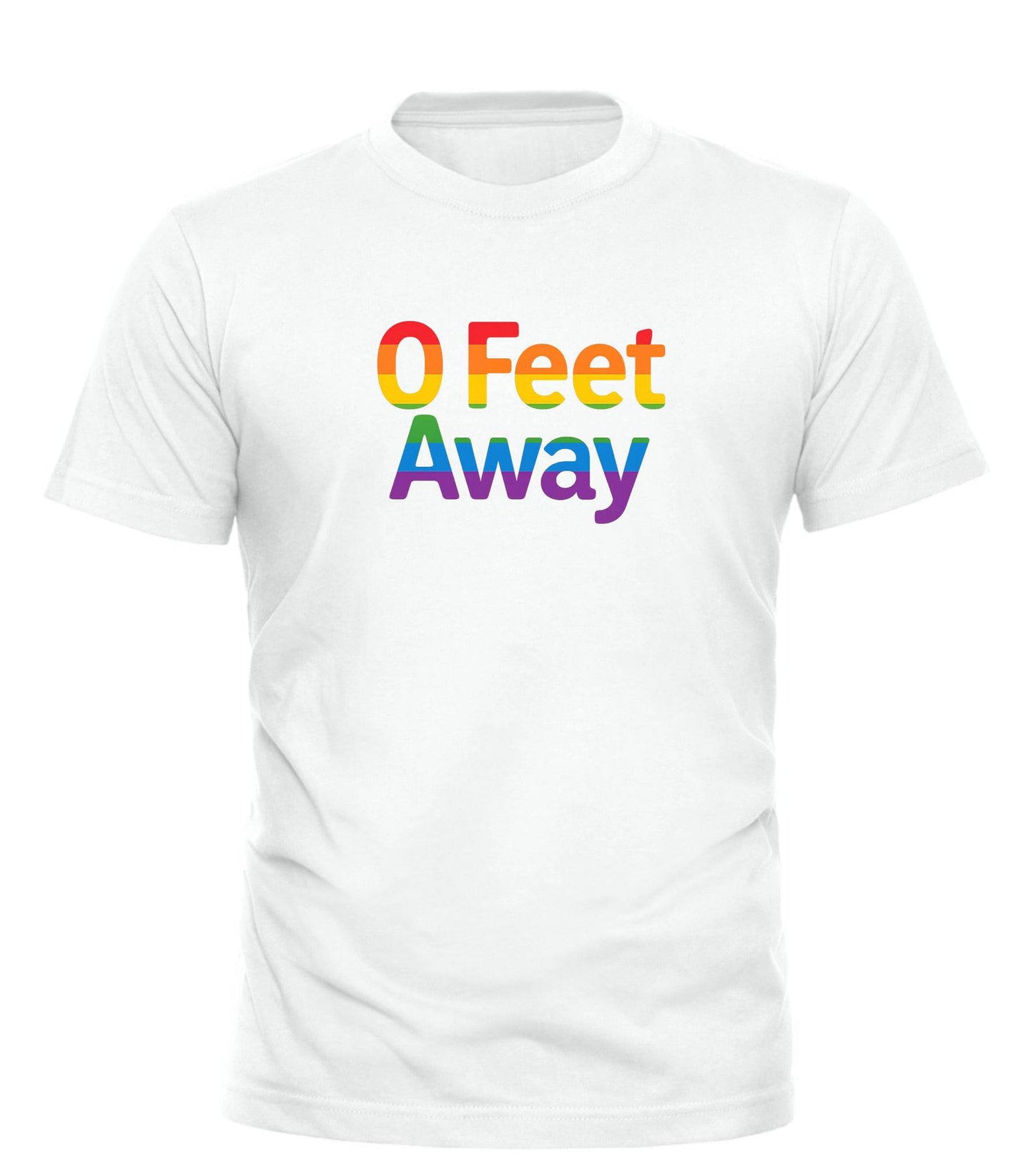 0 Feet Away Pride Tee - GrindrX Pride Shirt for Ultimate LGBTQ+ Celebration - Good Trouble Fashion
