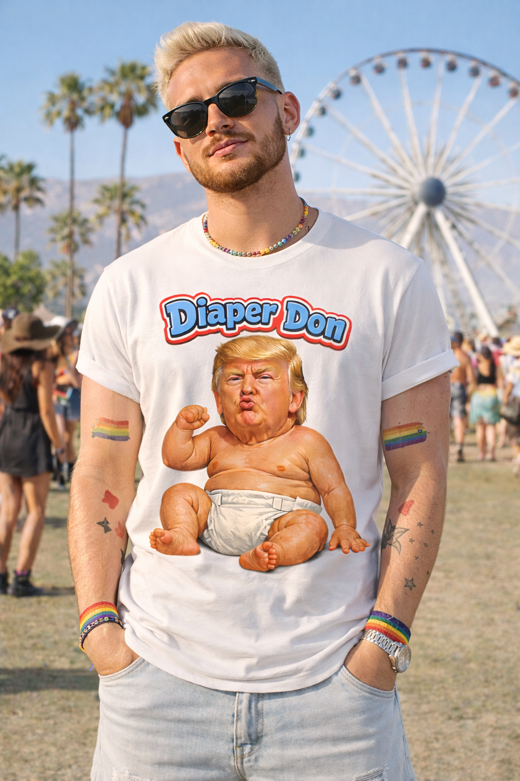 Diaper Don Political Shirt - Make a Bold Statement with This Unique Tee