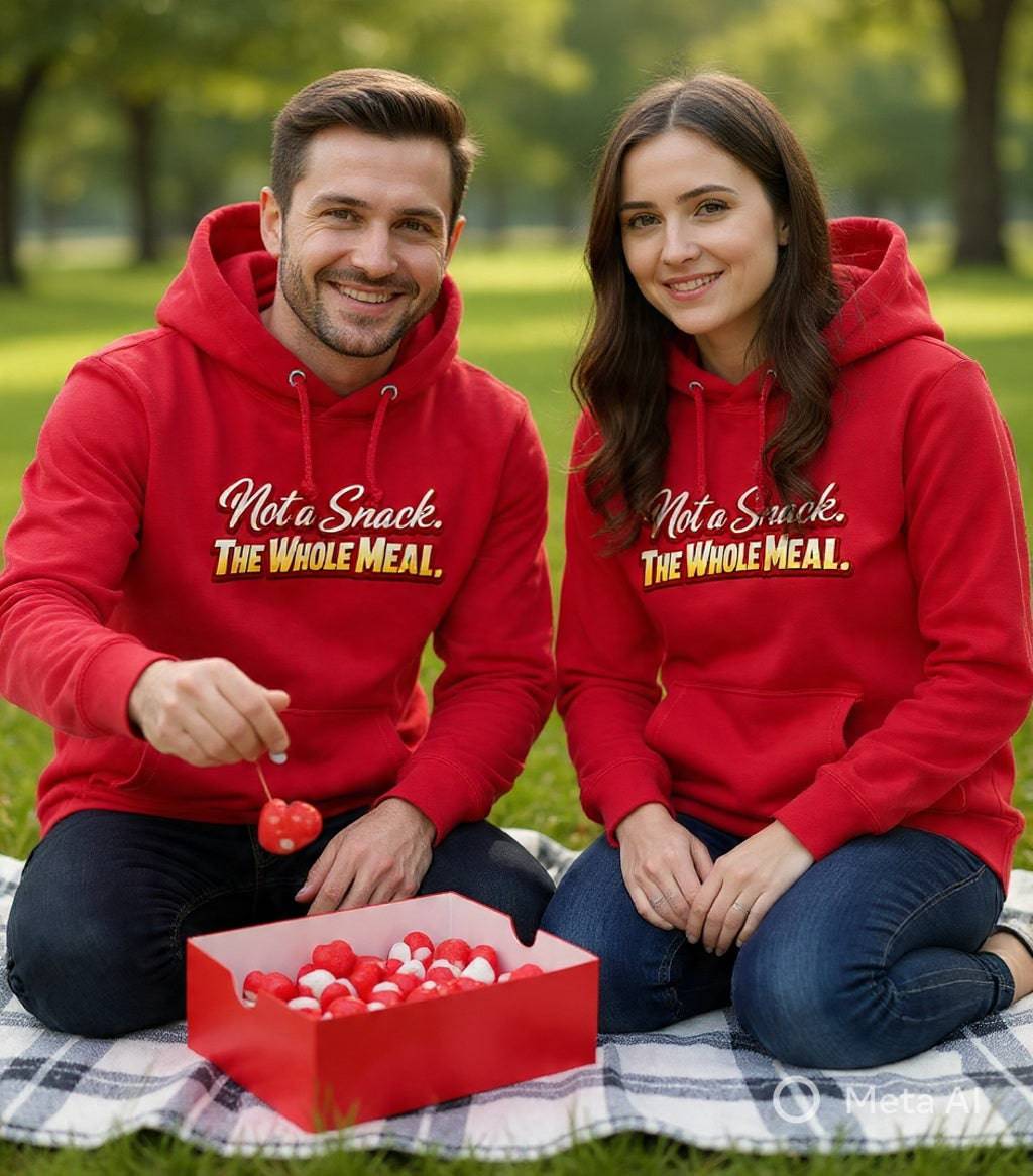 Not a Snack™ — The Whole Meal Hoodie | Cozy, Confident Statement Pullover - Good Trouble Fashion