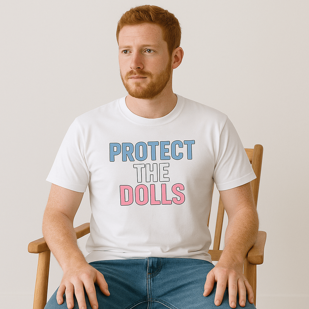 Protect The Dolls Black Tank – original Good Trouble Fashion apparel – product photo