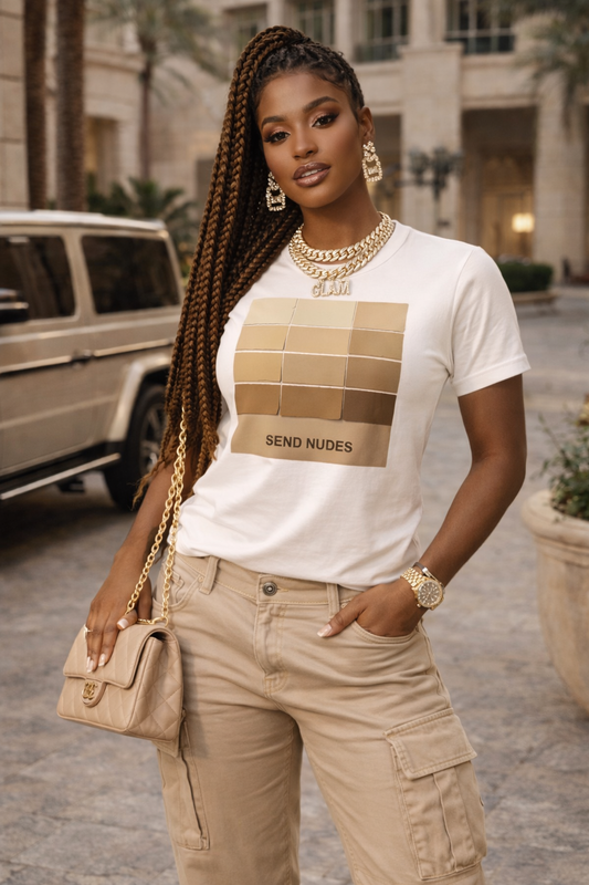 Good Trouble Fashion Send Nudes T-Shirt - Stylish & Bold Statement Tee