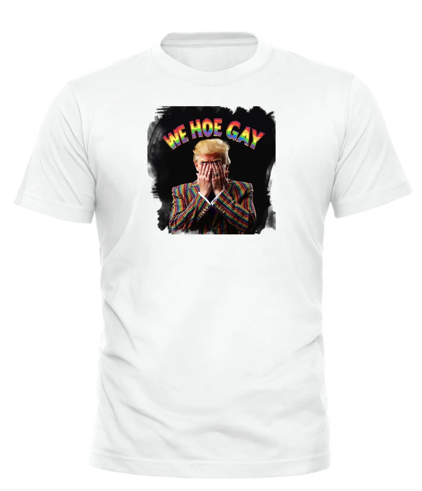 WE HOE GAY T-Shirt - GOOD TROUBLE FASHION