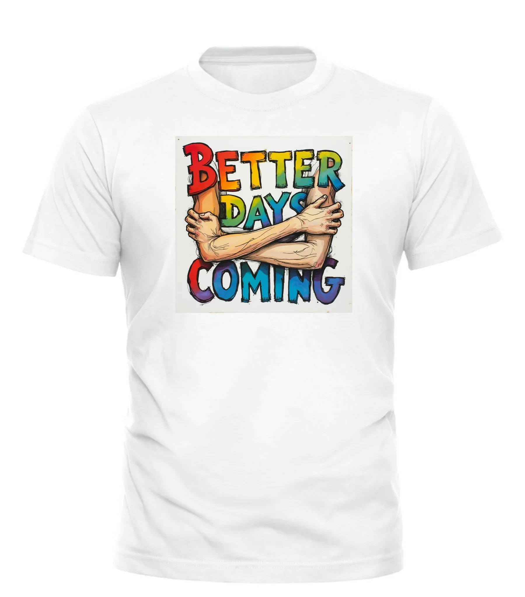 BETTER DAYS ARE COMING TEE - GOOD TROUBLE FASHION