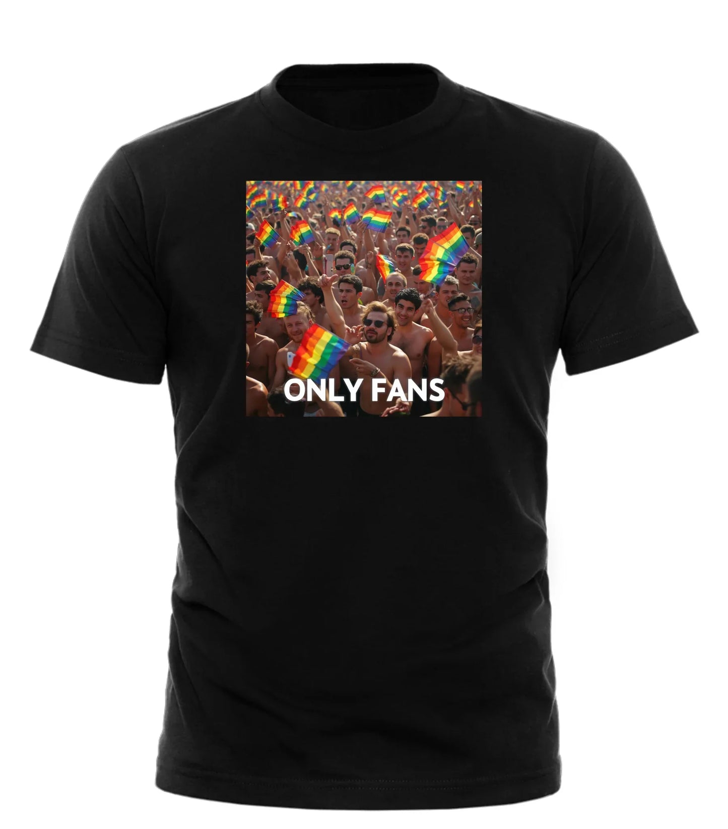 PRIDE ONLY FANS TEE - GOOD TROUBLE FASHION
