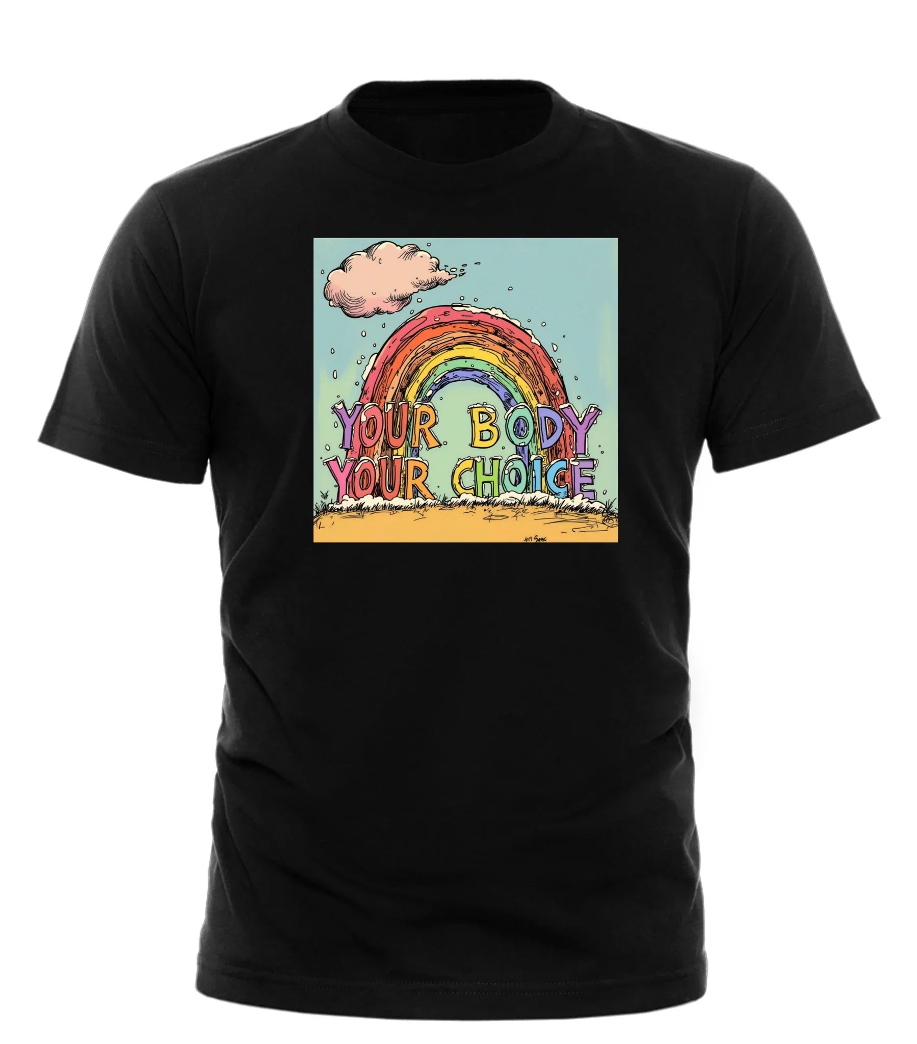 YOUR BODY YOUR CHOICE TEE - GOOD TROUBLE FASHION
