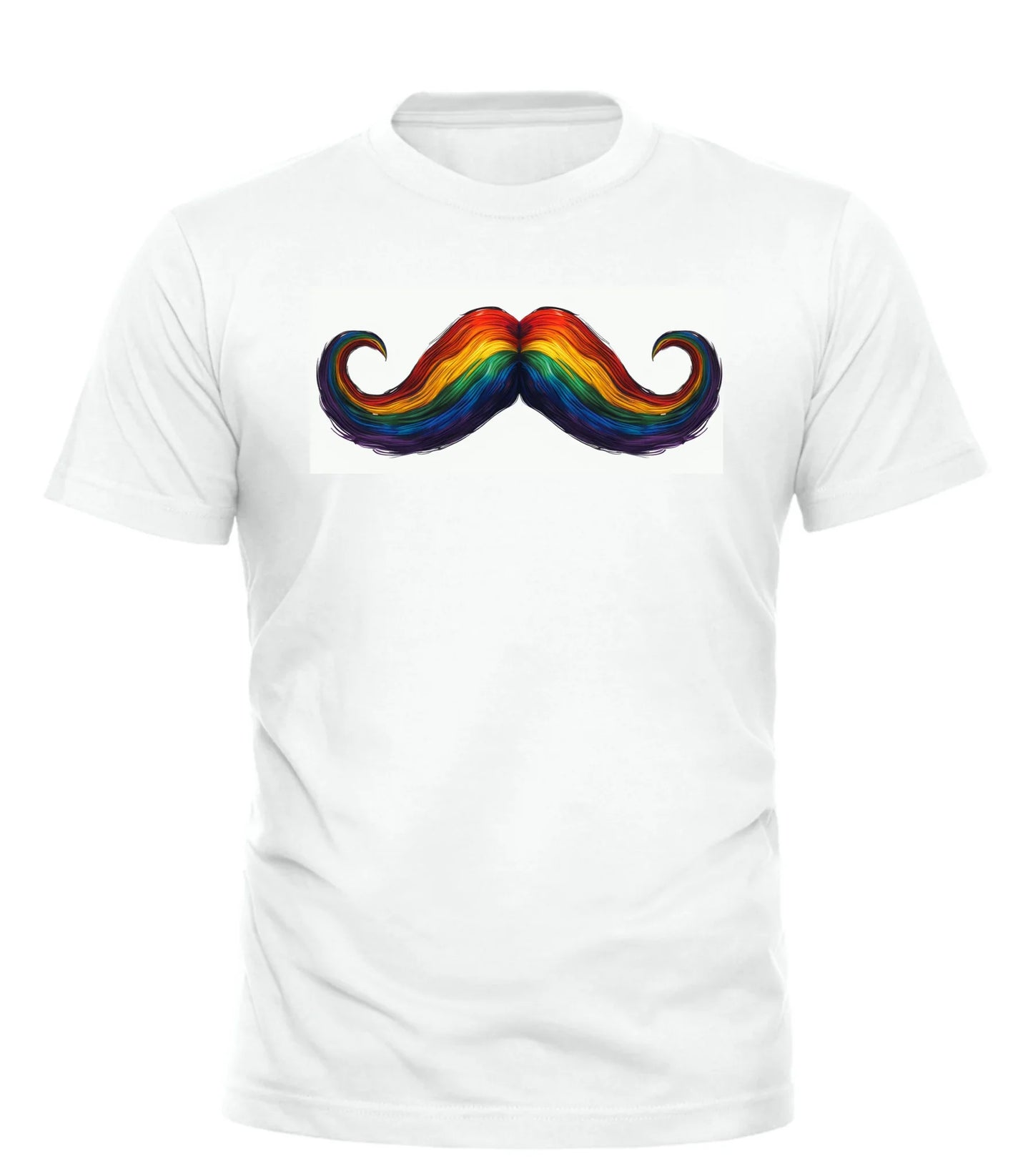 MUSTACHE PROUD TEE - GOOD TROUBLE FASHION