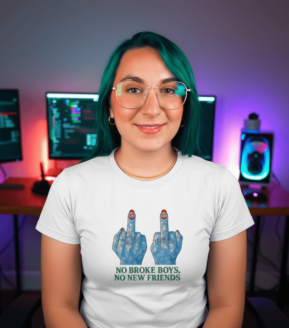 Trendy No Broke Boys T-Shirt for Stylish Individuals | Good Trouble Fashion - Good Trouble Fashion