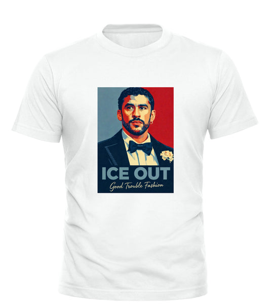 ICE OUT Luxe Tuxedo Graphic Tee – Bad Bunny Graphic Tee by Good Trouble Fashion