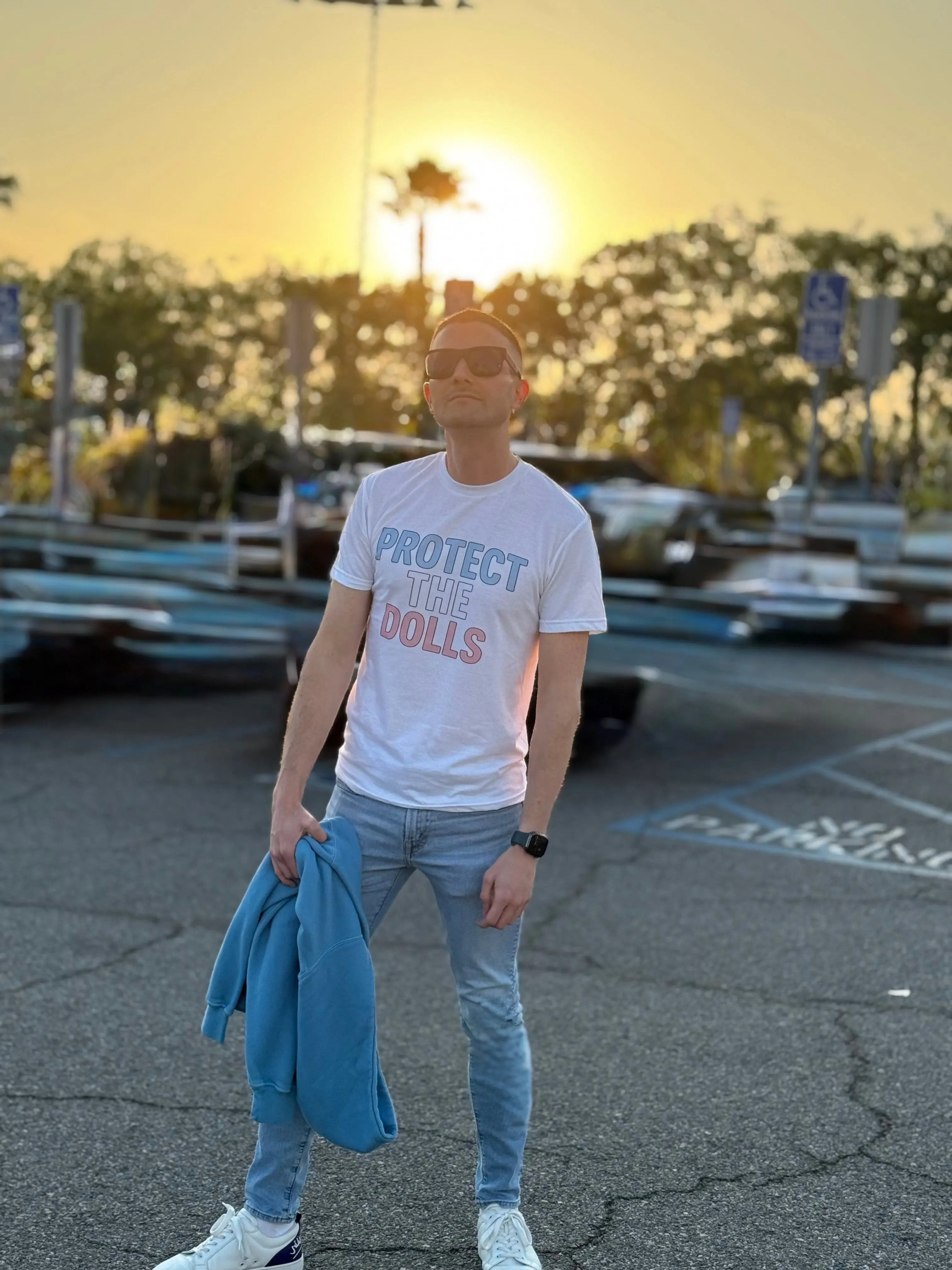 Good Trouble Garments Protect The Dolls Black Tank GOOD TROUBLE FASHION