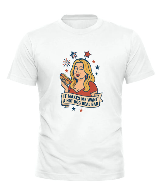 HOT DOG REAL BAD TEE - GOOD TROUBLE FASHION