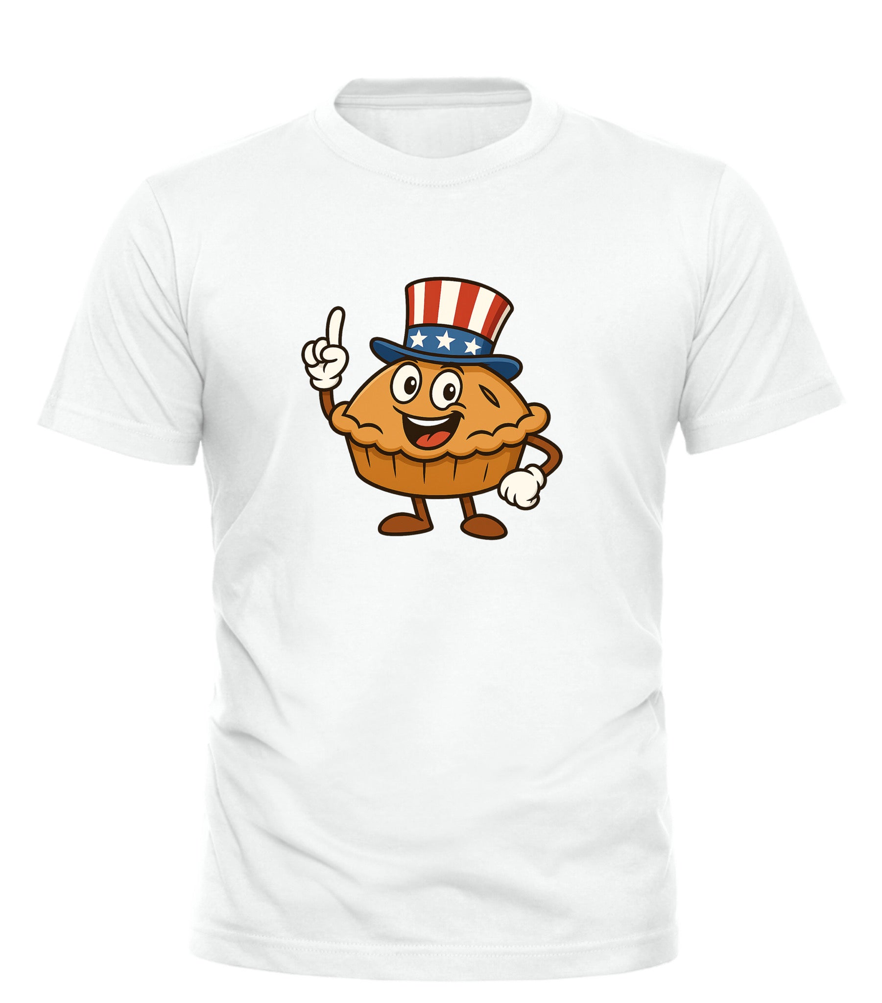 Good Trouble American Pie Graphic Tee with Humor
