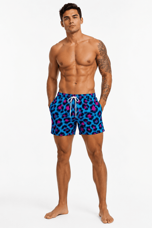 Animal Print Shorts - Stylish Mesh Design for Comfort - Good Trouble Fashion