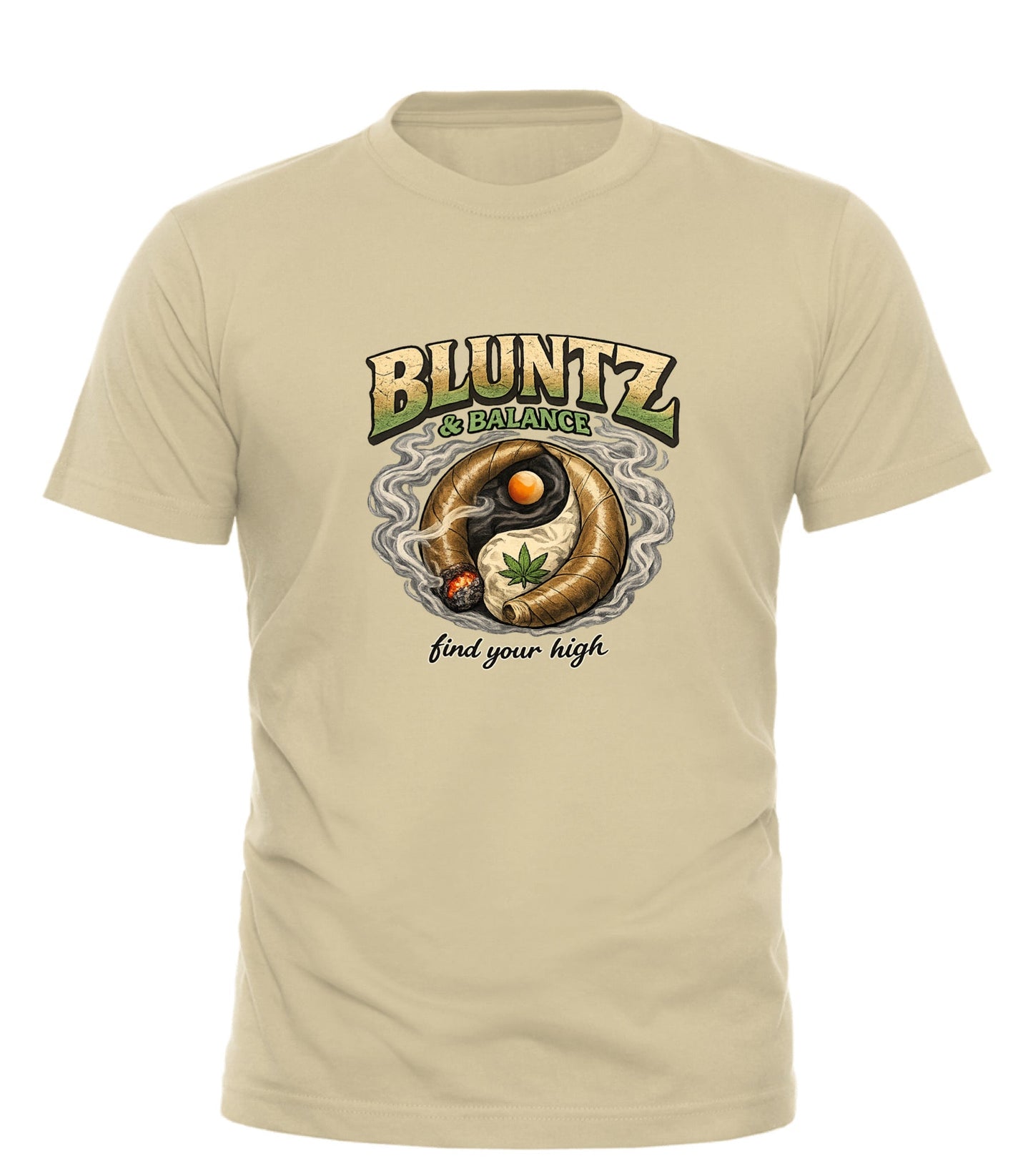 BLUNTZ AND BALANCE - FIND YOUR HIGH T-Shirt | Stylish Bluntz and Balance T-Shirt - Good Trouble Fashion