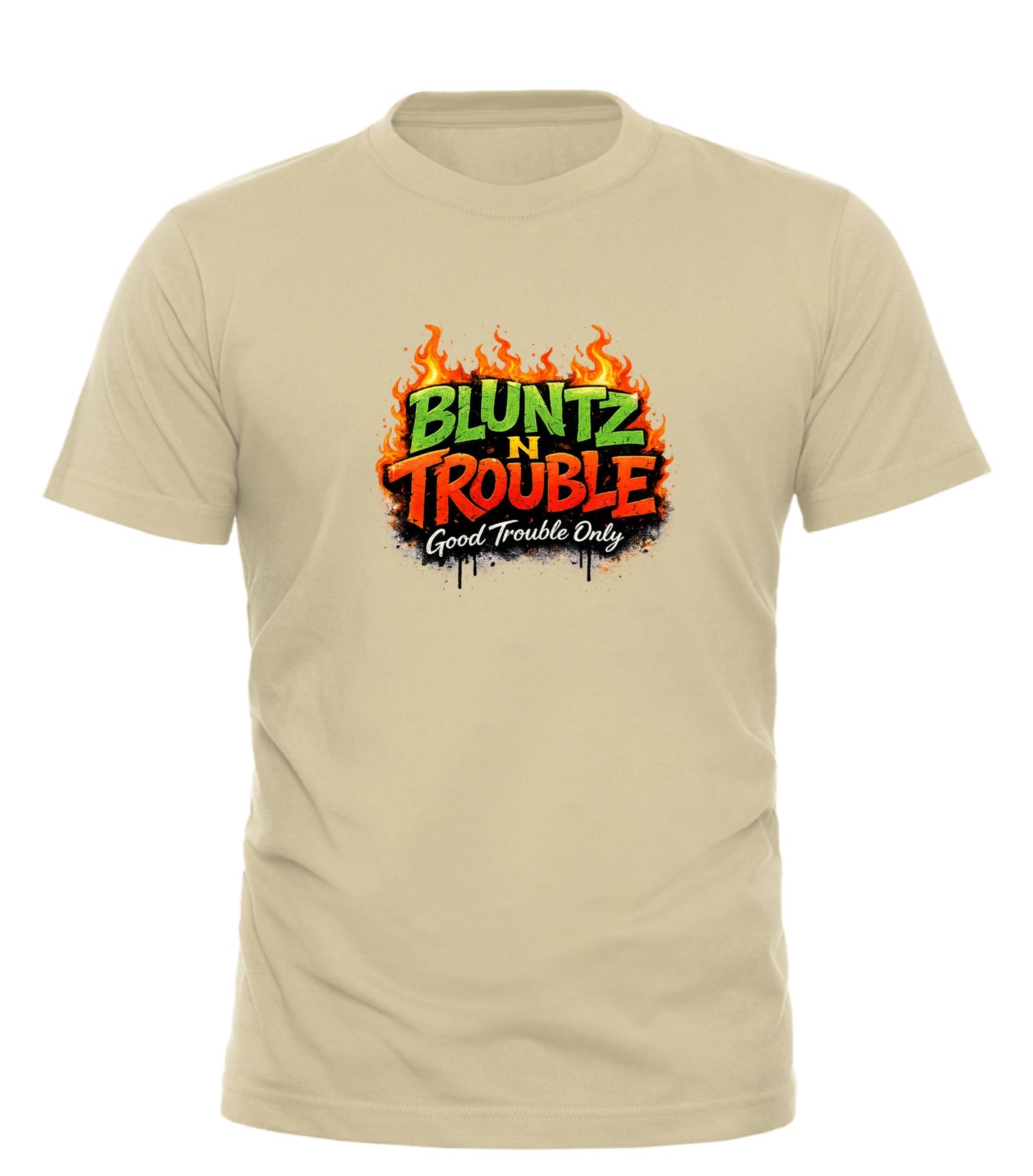 BLUNTZ N TROUBLE Good Trouble T-Shirt for Bold Expression - Good Trouble Fashion