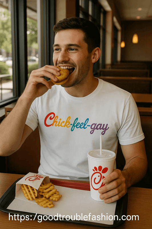 Chic - Feel Gay Pride T-shirt - Available on Sundays - Good Trouble Fashion
