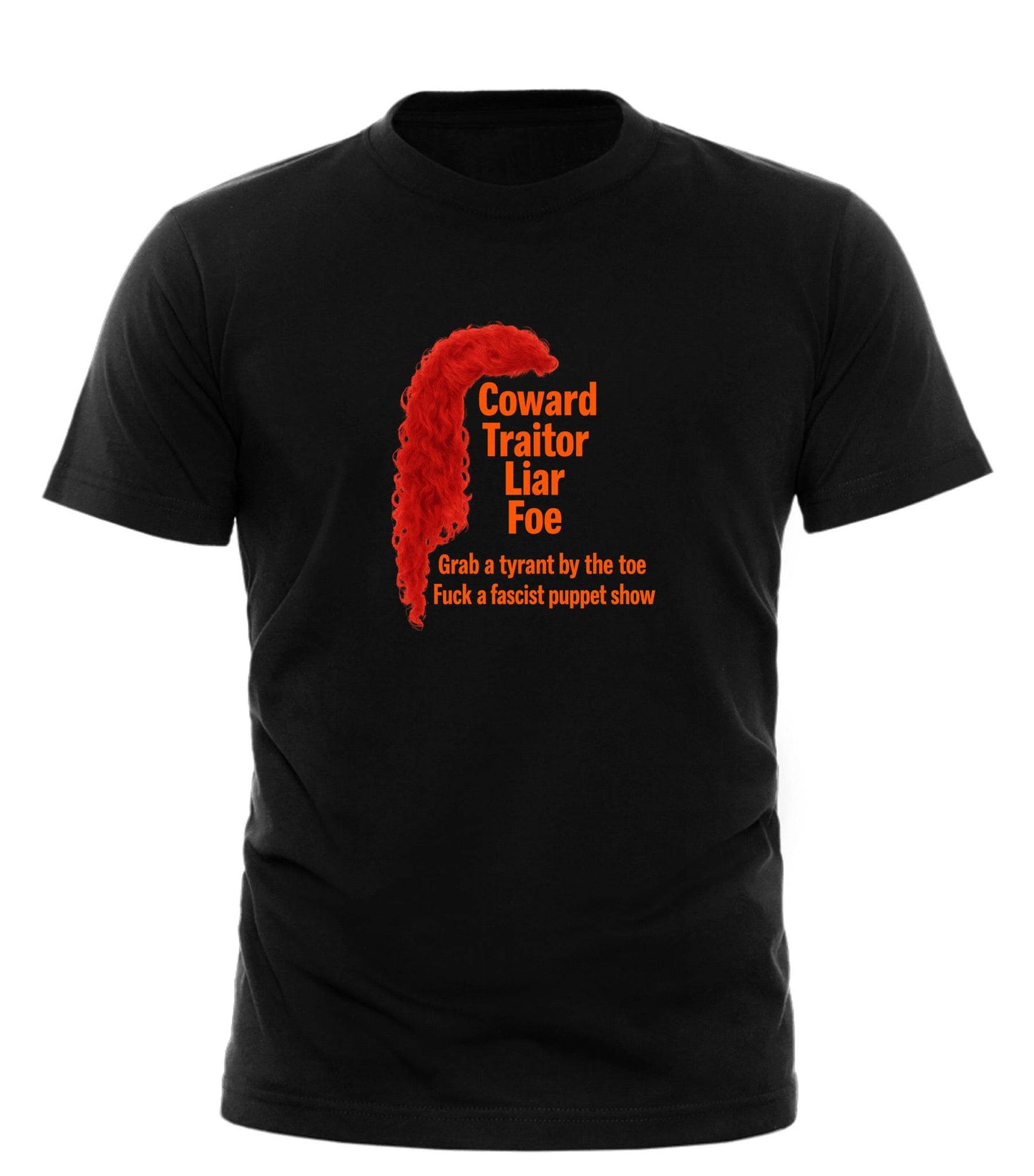 Coward. Traitor. Liar. Foe. Trump Protest T-Shirt - Good Trouble Fashion