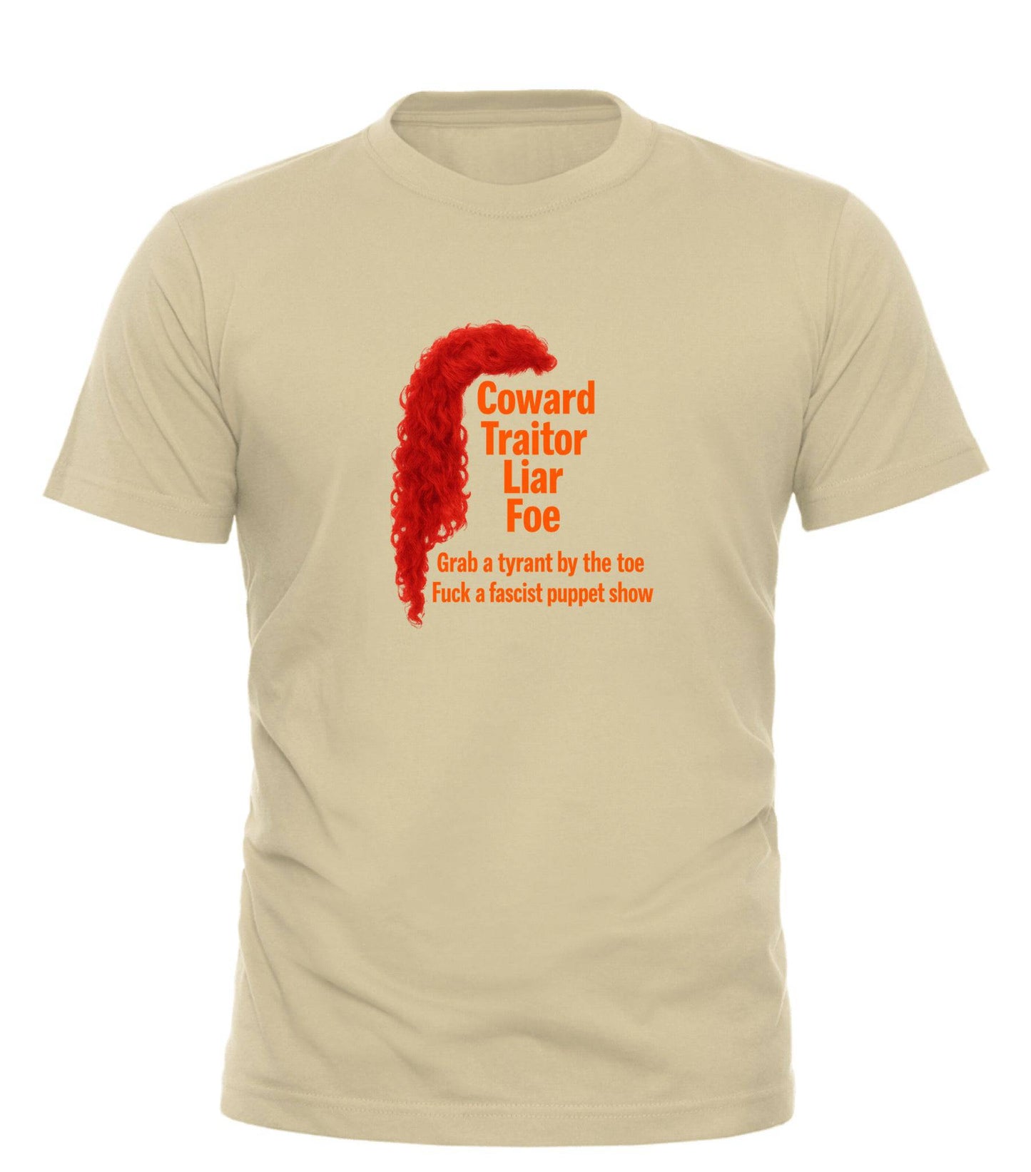 Coward. Traitor. Liar. Foe. Trump Protest T-Shirt - Good Trouble Fashion