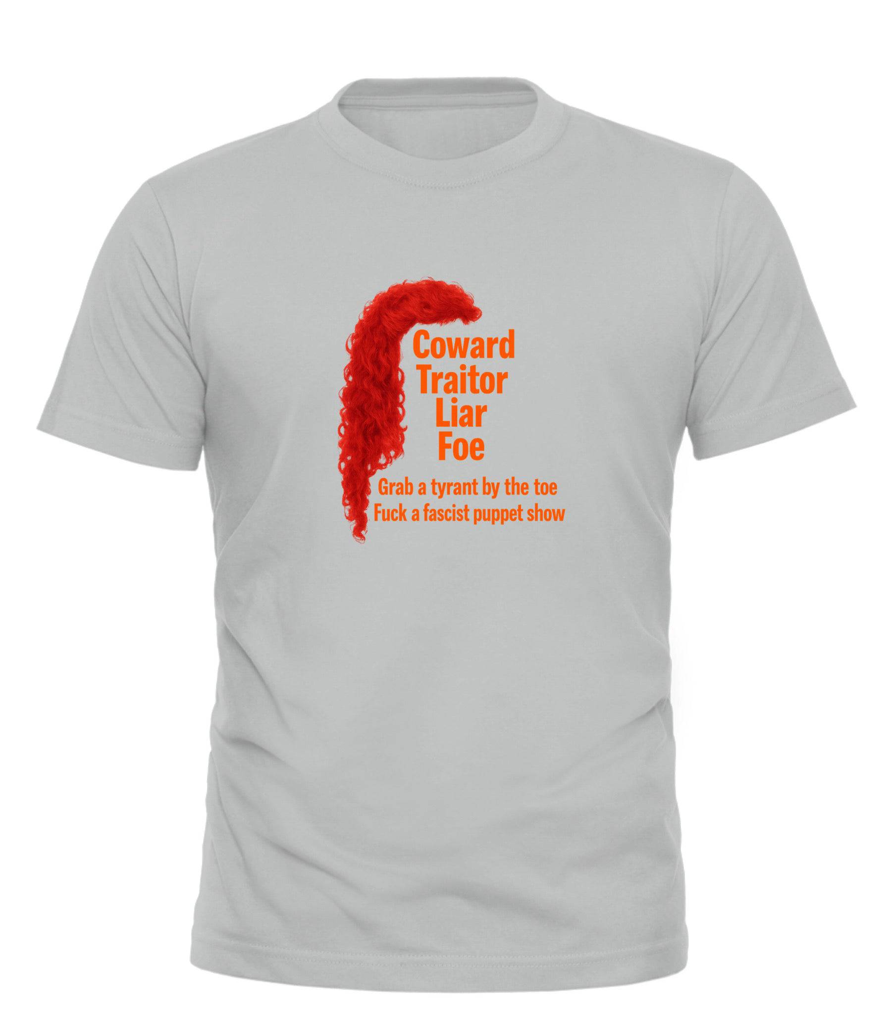 Coward. Traitor. Liar. Foe. Trump Protest T-Shirt - Good Trouble Fashion