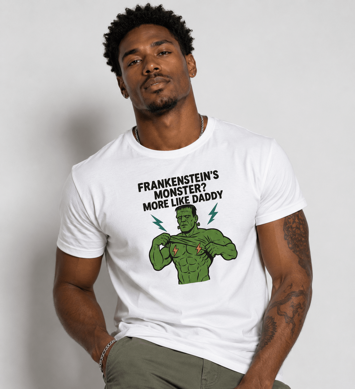 Daddy Monster Tee by Good Trouble Fashion - Embrace Your Inner Monster - Good Trouble Fashion