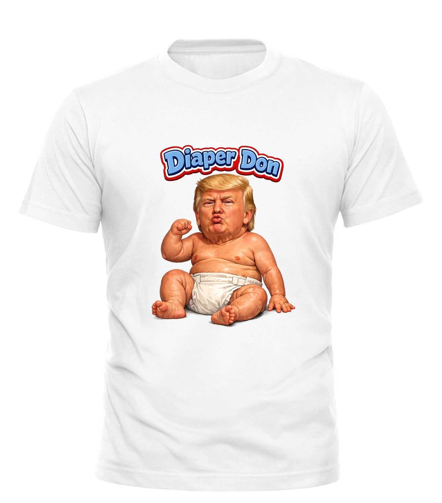 Diaper Don Political Shirt - Make a Bold Statement with This Unique Tee - Good Trouble Fashion