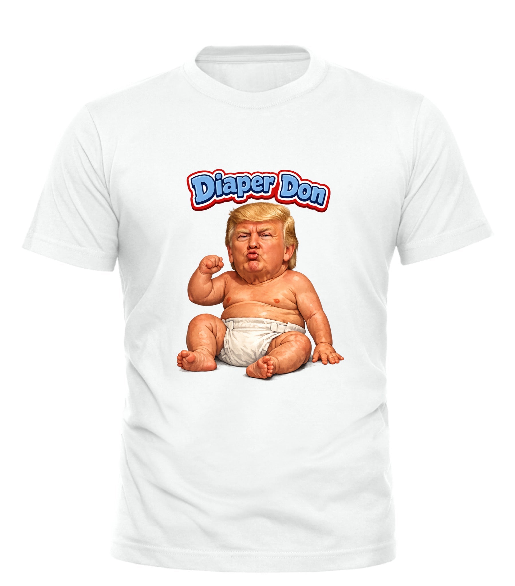 Diaper Don Political Shirt - Make a Bold Statement with This Unique Tee - Good Trouble Fashion