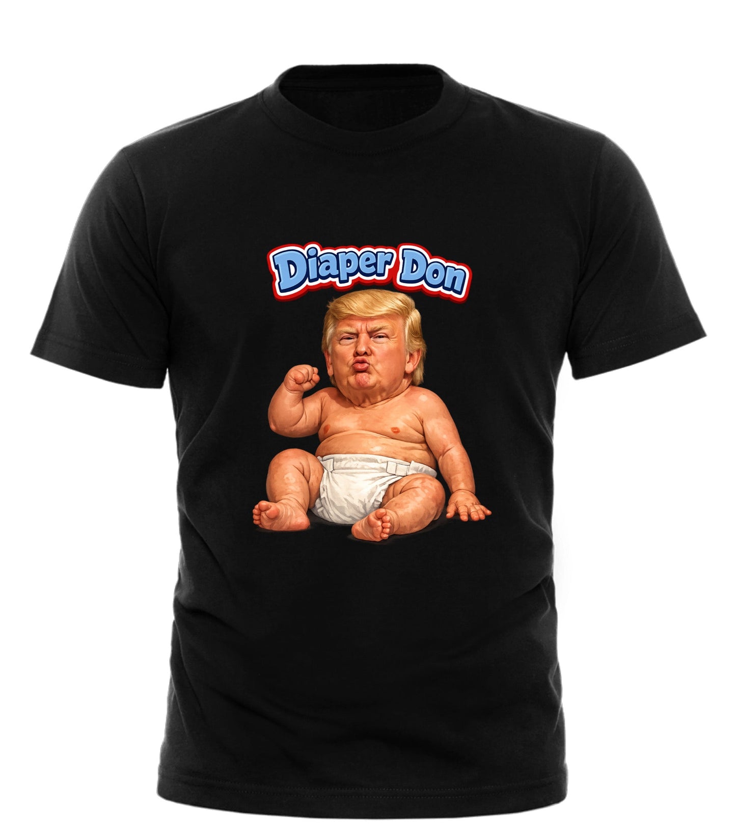 Diaper Don Political Shirt - Make a Bold Statement with This Unique Tee - Good Trouble Fashion