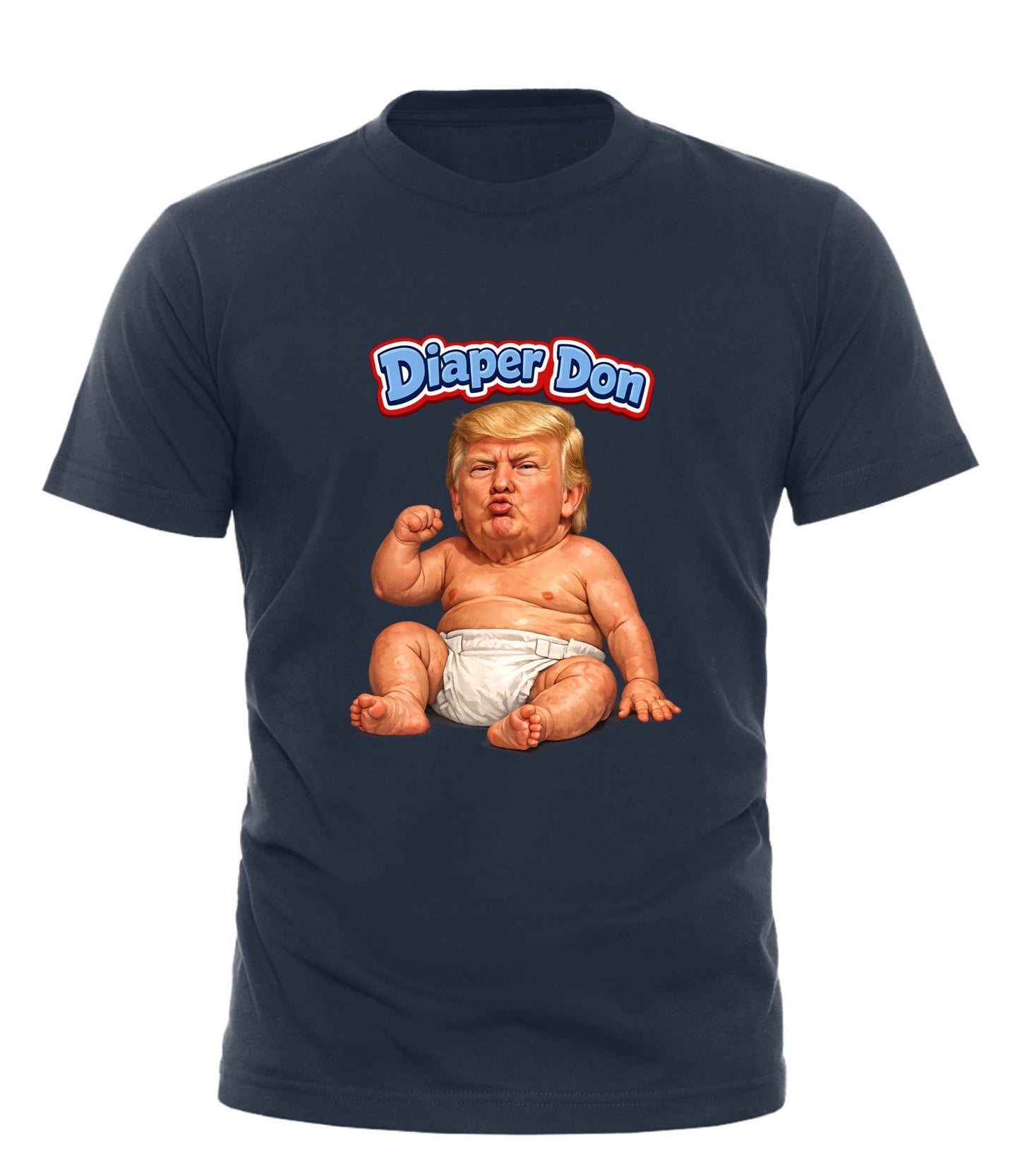 Diaper Don Political Shirt - Make a Bold Statement with This Unique Tee - Good Trouble Fashion
