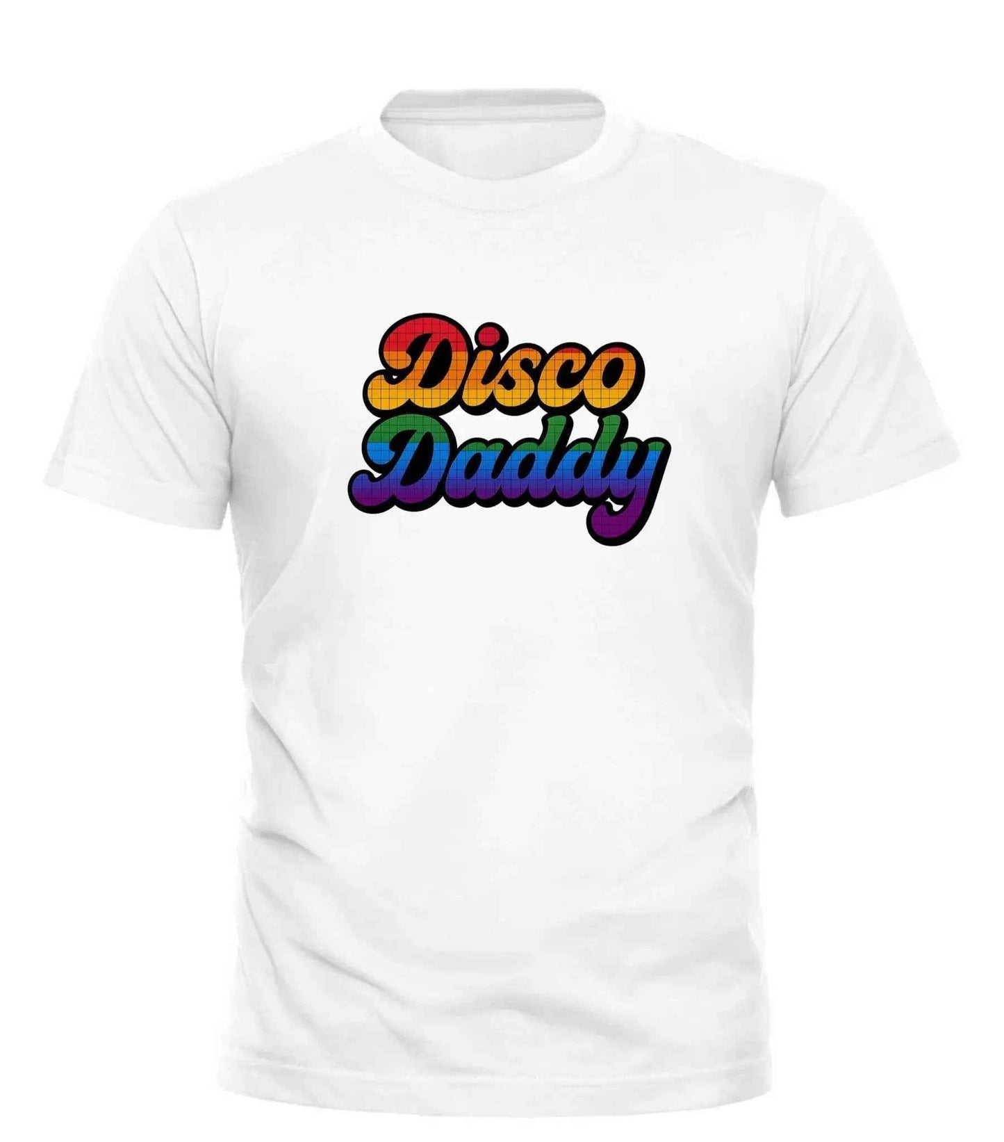 Disco Daddy Pride T-Shirt - Celebrate Love and Equality in Style - Good Trouble Fashion