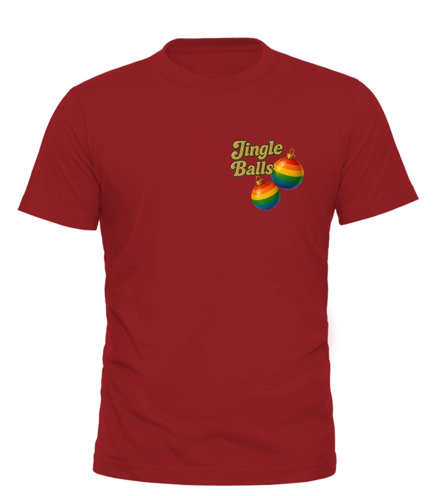 Festive Jingle Balls T-Shirt for Holiday Cheer - Good Trouble Fashion